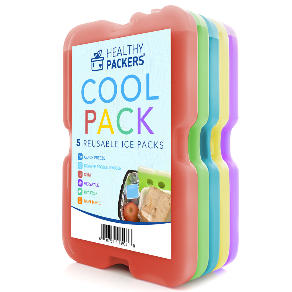  Lunch Box Ice Pack 6 Pack, Freezer Lunch Pack
