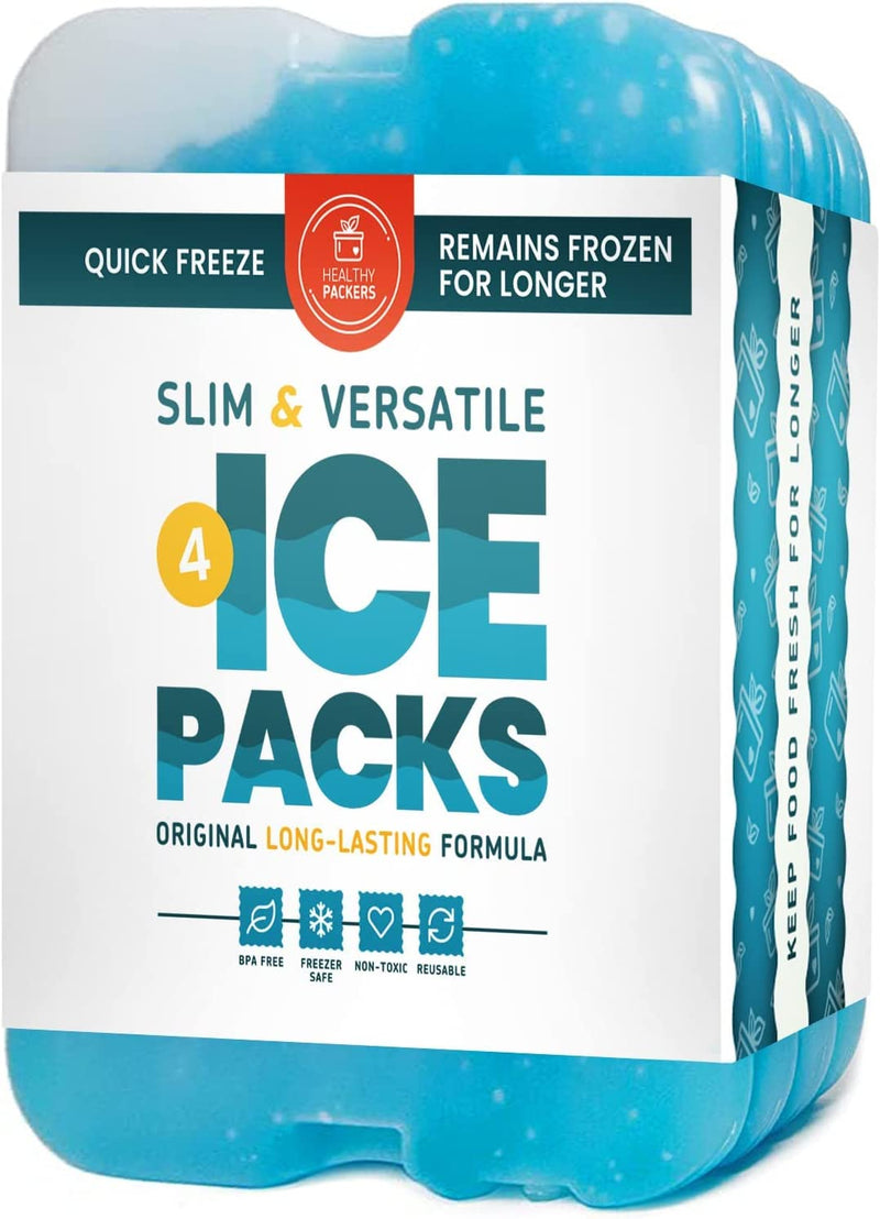 Ice Packs For Lunch Box Slim Long lasting Reusable Ice Packs - Temu