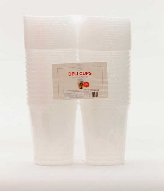 Healthy Packers Premium Deli Cups Food Storage Containers. 100% Leakpr