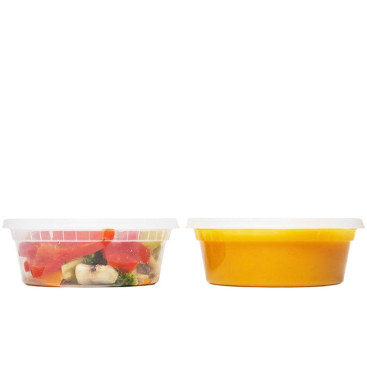 Healthy Packers Premium Deli Cups Food Storage Containers. 100% Leakpr